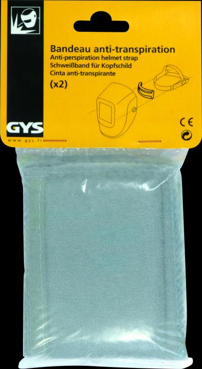 Actual product image GYS 2 welding bands for welding helmet (Hearing protection replacement pads)
