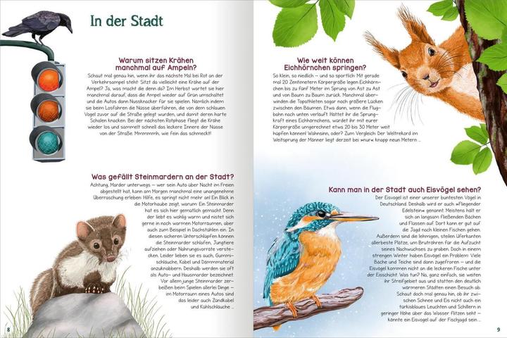Produktbild Was willst du wissen? Das grosse Fragen- und Antwortenbuch – Tiere (Deutsch, Kristine Ortmeier, Angelika Huber-Janisch, 2023)