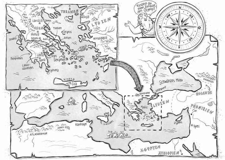Image du produit Ich, Zeus, und die Bande vom Olymp Götter und Helden erzählen griechische Sagen (Allemand, Frank Schwieger, Ramona Wultschner, 2017)