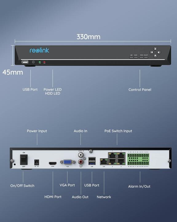 Actual product image Reolink RLN-36 (Network Video Recorder (NVR))