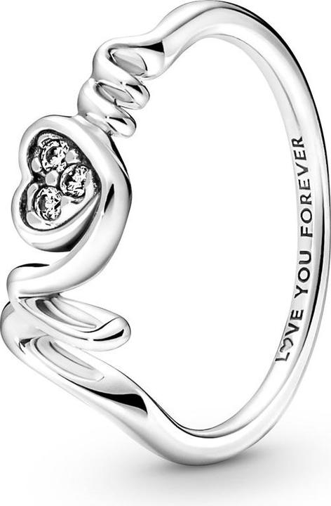 Immagine prodotto Pandora Anello con cuore pavé della mamma (52, 925 Argento)