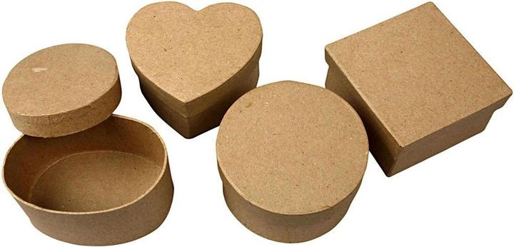 Actual product image Creativ Company Storage boxes papier mâché, 28pcs.