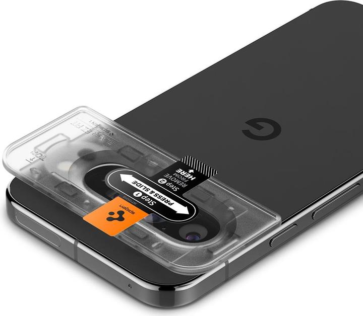 Image du produit Spigen EZ Fit Protecteur de caméra en verre trempé Google Pixel 9 Pro 2-Pack (2 pièce(s), Google Pixel 9 Pro)