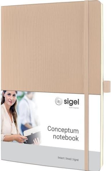 Actual product image Sigel Notebook Conceptum (187 x 270 mm, Lined, Hardcover)