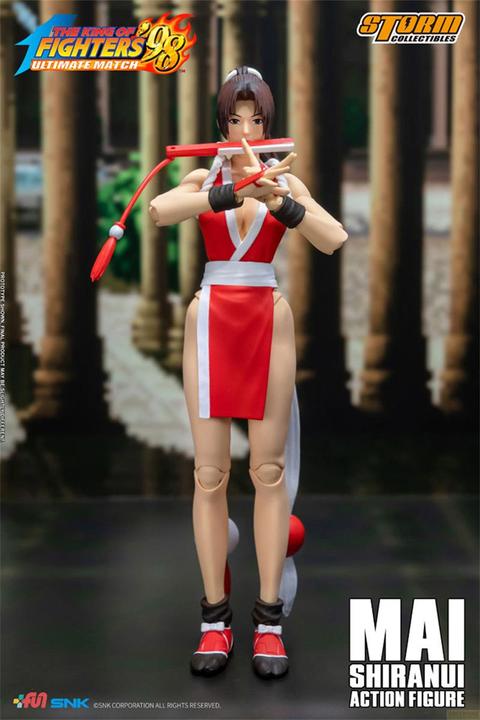 Actual product image Storm Collectibles King of Fighters '98: Ultimate Match Action Figure 1/12 Mai Shiranui 18 cm