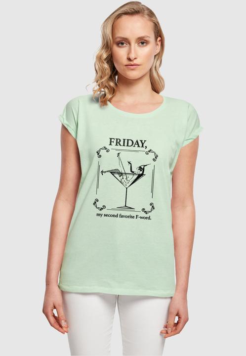 Immagine prodotto Mister Tee Maglietta con spalla estesa F-Word da donna - 125199 (XS)