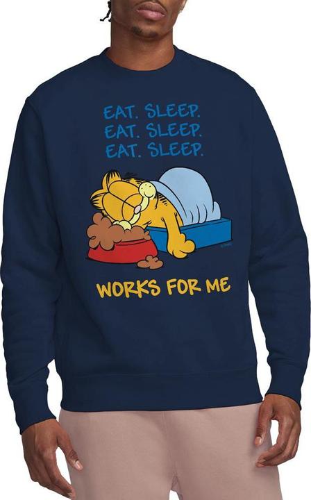 Produktbild Garfield Works For Me Sweatshirt (XL)