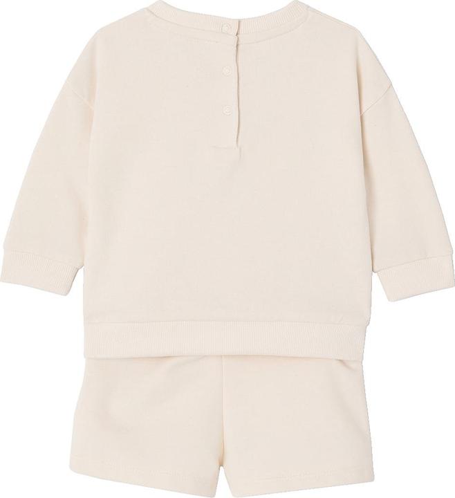 Image du produit Vertbaudet Baby-Set: Sweatshirt & Shorts mit Recycling-Polyester (98)