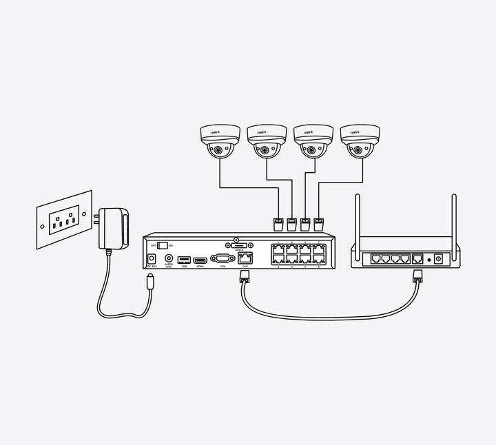 Image du produit Reolink NVS16 (Enregistreur vidéo en réseau (NVR))