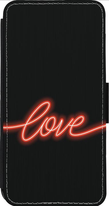 Immagine prodotto PhoneLook Cover Portafoglio nero Valentine 2023 neon love (Apple iPhone 14 Pro Max)