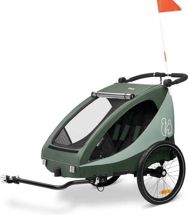 Hauck Dryk Duo Plus Fahrradanhänger
