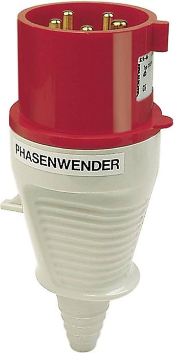 Actual product image Walther Werke CEE phase inverter WALT plug 32A 5P 400V 6h IP44 (CEE 32/5)