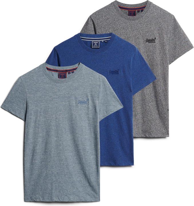 Produktbild Superdry Organic Cotton Vintage Logo T-Shirt Triple Pack (L)