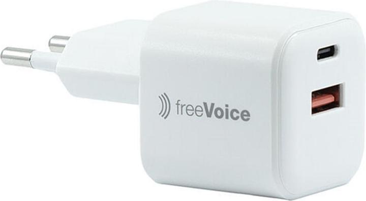 FreeVoice Mini quick charger 35W (USB-A/USB-C) (35 W)
