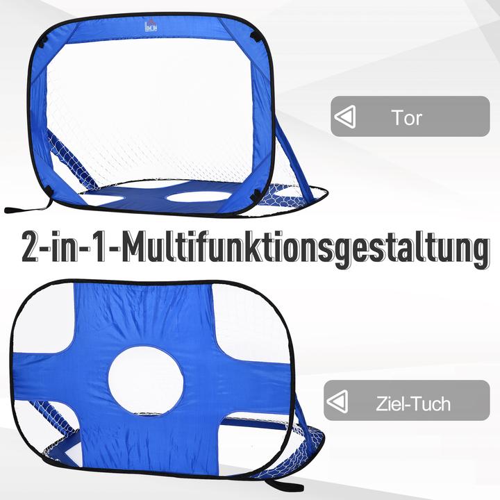 Produktbild Homcom Fussballtor im 2er Set