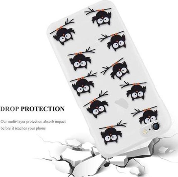 Actual product image Cadorabo TPU with imprint cover (Apple iPhone 6, Apple iPhone 6s)