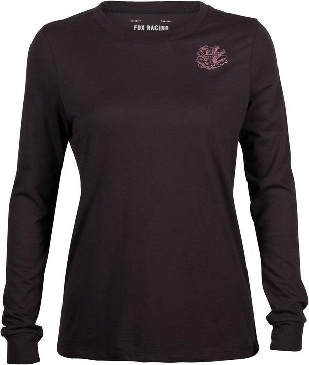 Fox Tee 23 W Sensory Ls Blk S (S)