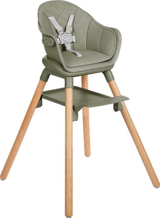 Produktbild Kikkaboo Kinderhochstuhl Woody 2 in 1 (Hochstuhl)