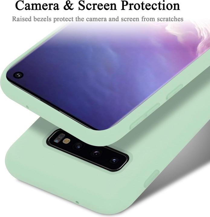 Immagine prodotto Cadorabo Copertura della cassa del silicone liquido TPU (Samsung Galaxy S10)