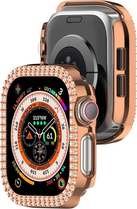 Produktbild Cover-Discount Apple Watch 10 - 46mm - Glitzer Strass Schutz Case