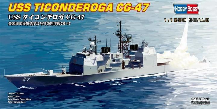 Actual product image Hobby Boss USS TICONDEROGA CG-47