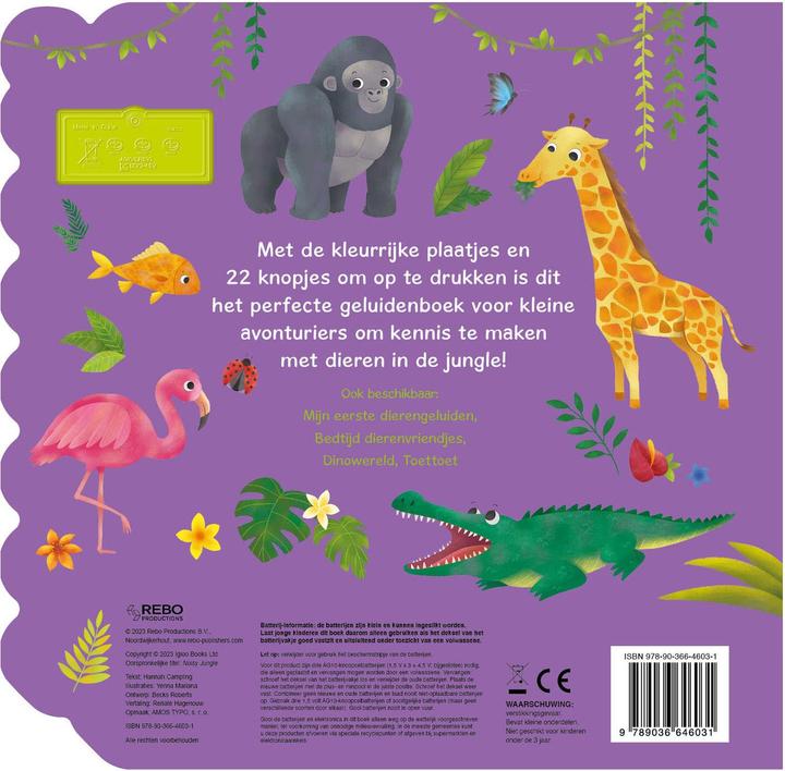 Produktbild Dschungelgeräusche-Klangbuch