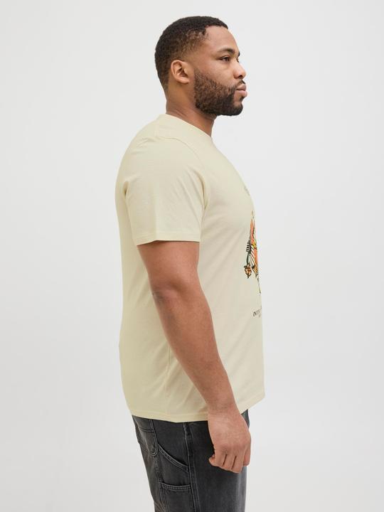 Actual product image Jack & Jones Plus Size Gedruckt T-shirt T-shirt (7XL)