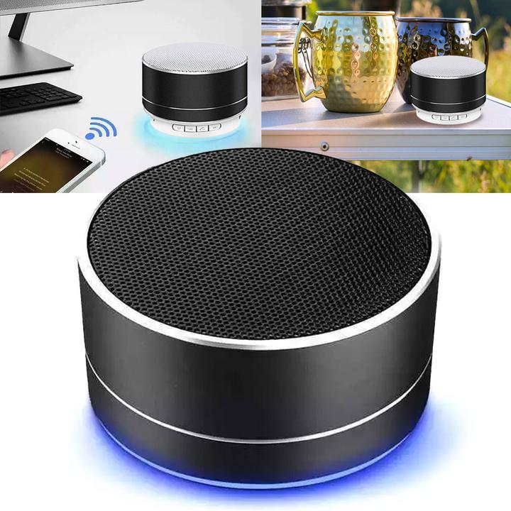 Actual product image Reekin Marlin Speaker with Bluetooth Handsfree (Black) (SP-007BK) (2.50 h, Rechargeable battery operated)