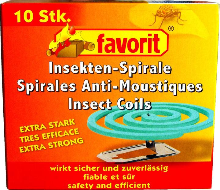 Produktbild Favorit Alschu Insektenspirale 10 Stk.