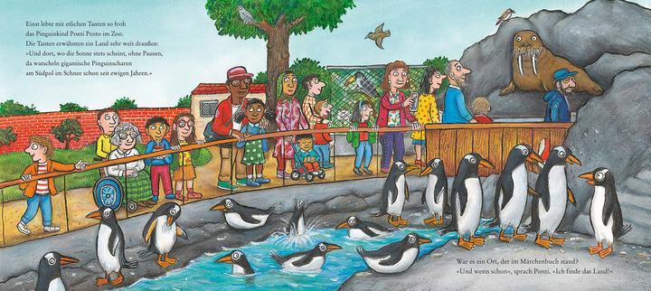Produktbild Ponti Pento. Die Abenteuer eines Pinguins (Deutsch, Julia Donaldson, Axel Scheffler, Susan Kreller, 2024)