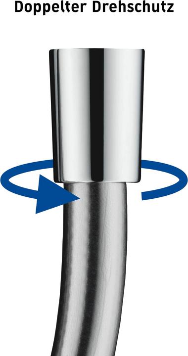 Productafbeelding Duravit Doucheslang chroom 1600mm (160 cm)