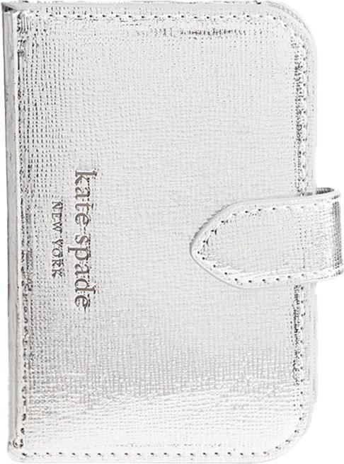 Kate Spade Morgan MagSafe Wallet – Magnetische Geldbörse (Metallic Silver)