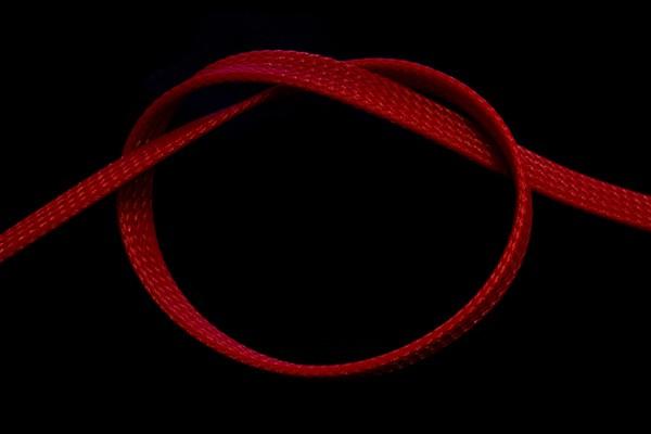 Phobya Flex Sleeve 10mm (3/8' UV red 1m (Cable conduit, 100 cm)