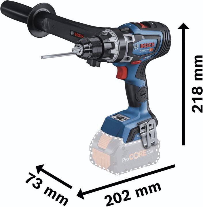 Produktbild Bosch Professional GSR 18V-150 C (Akkubetrieb)