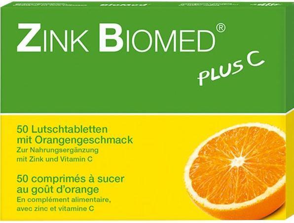 Produktbild Biomed Zink plus C (1 Stück, Tabletten, 40 g)