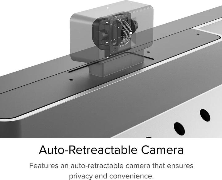 Actual product image Alogic Clarity Pro +Webcam and PD USB C (3840 x 2160 Pixels, 27")
