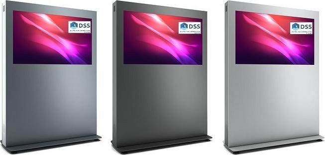 Immagine prodotto DSS Stele Landscape per interni, schermo da 43", nero