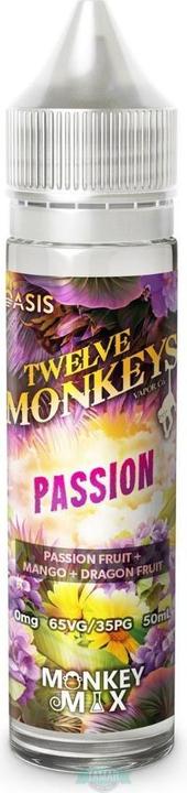 Actual product image Twelve Monkeys Passion 50ml shortfill (Mango, Passion fruit)