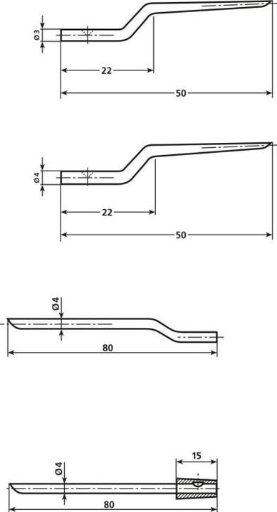 Produktbild HellermannTyton Dreidorn Spreizzange NA-/1 (143 mm)