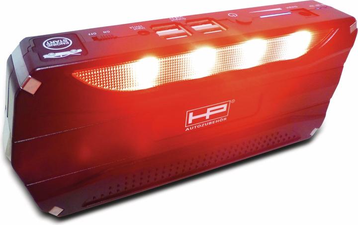 Actual product image HP Autozubehör Professional Powerpack HP AUTO ACCESSORIES 20893 with jump starter, 15/16/19 V, 600 A (600 A, 16800 mAh)