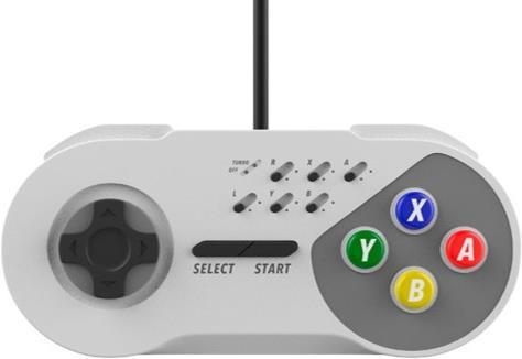 Image du produit Subsonic Classic Mini : manette filaire SNES