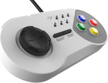 Image du produit Subsonic Classic Mini : manette filaire SNES