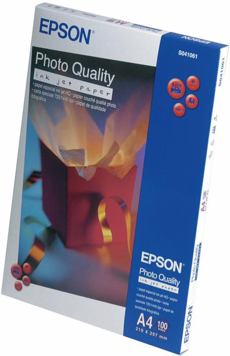 Produktbild Epson Photo Quality Ink Jet Papier, 100 Blatt (104 g/m², A3, 100 x)