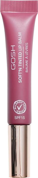 Gosh Tinted Lip Balm with SPF 15 Vegan Lip Care Stick in Berry 006 (8 ml)