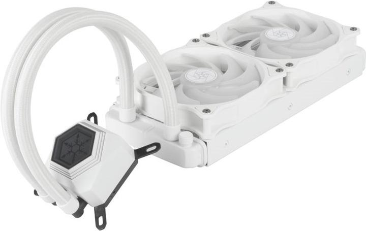 Actual product image Silverstone Permafrost PF240W-ARGB, V2 complete water cooling system