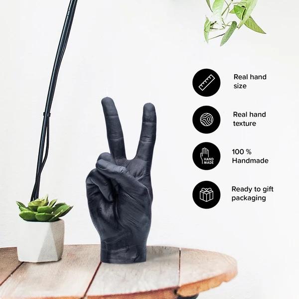 Actual product image Candle Hand Victory (1 pcs.)