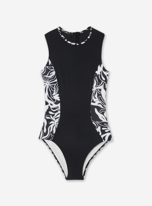 Produktbild Olaian Badeanzug Surfen Damen Carla schwarz/weiss (40)