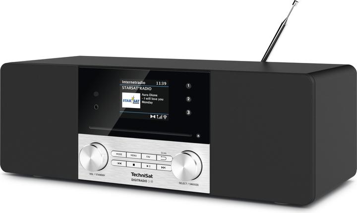 Produktbild TechniSat DigitRadio 3 IR (FM, DAB+, Internetradio, Bluetooth, WLAN)