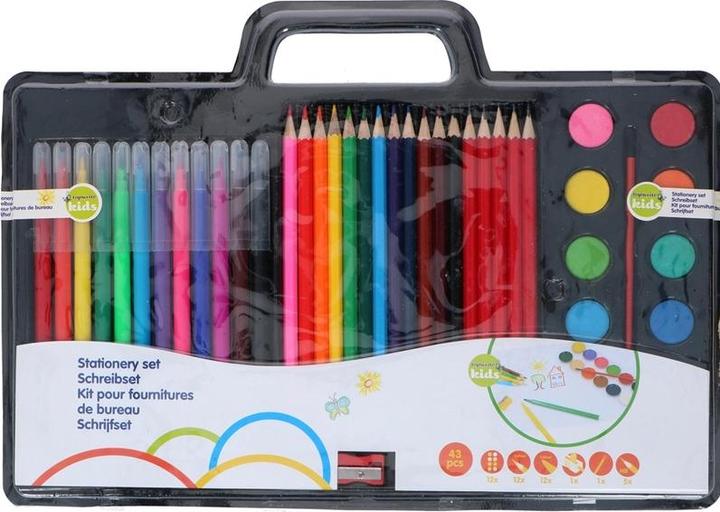 Produktbild Topwrite Rinkinys Buntstifte, Marker und Farben 43 vnt. (Mehrfarbig, 43 x)