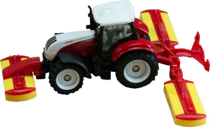 Actual product image Siku 1672 Steyr mower